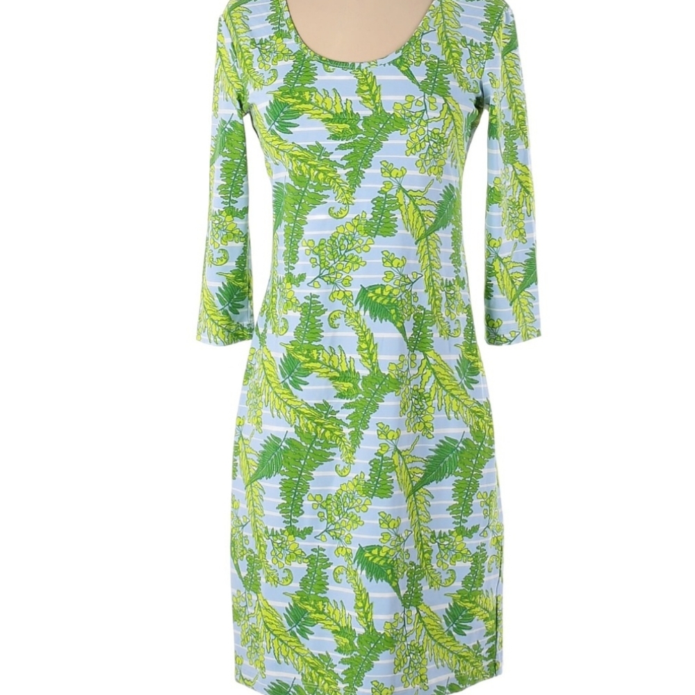 Persifor Palm leaf dress Kilpatrick NWT